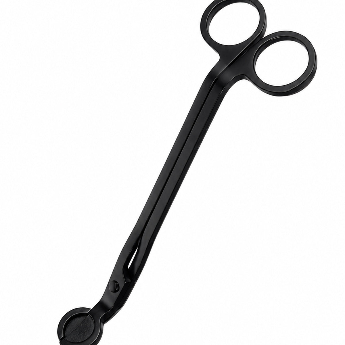 On Point Scents candle wick trimmer, black stainless steel wick cutter for candle care